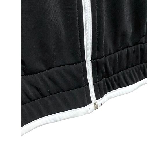 Puma Sport Lifestyle Full Zip Black Gray White Track Jacket Sewn Logo Mens S - Picture 6 of 11